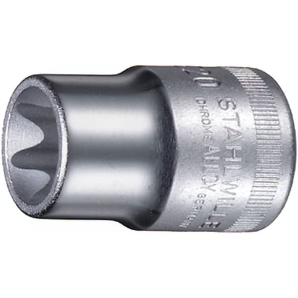 12, 5 mm (1/2") Socket internal TORX E14 L.38 mm